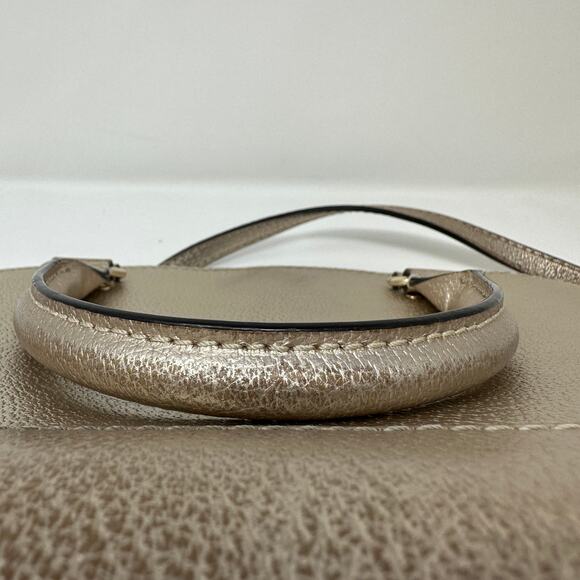 Kate Spade Wellesley Rachelle Rose Gold Leather Satchel Handbag *READ - Picture 9 of 13